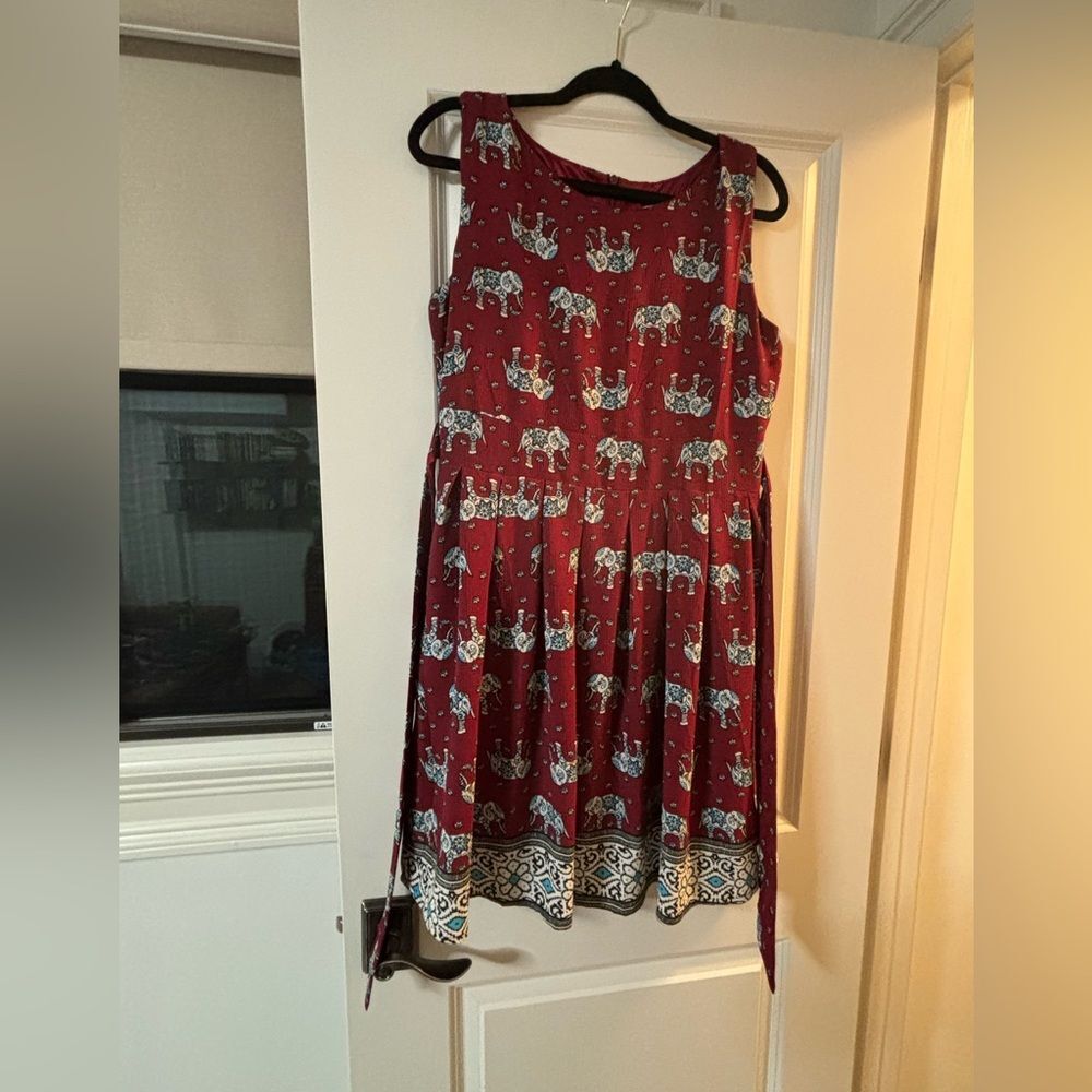 ⭐️ 5 For $25 L. A Soul Elephant Dress (L)